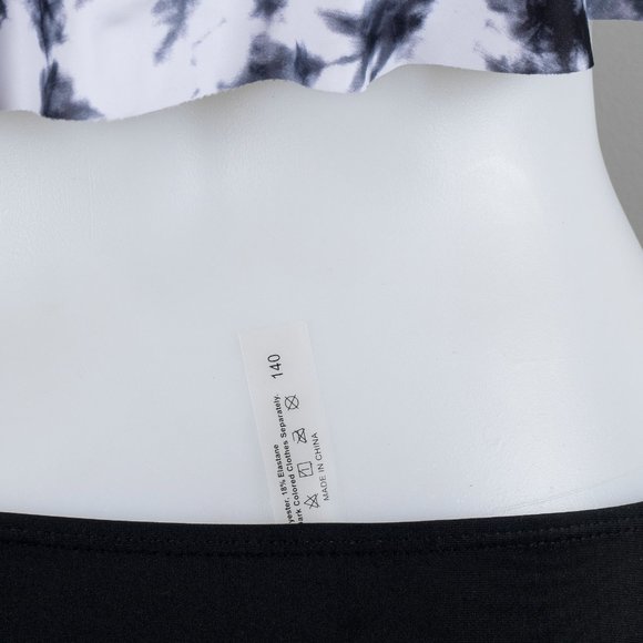 NWT girls cow print ruffle bikini - Picture 9 of 11